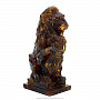 Скульптура из янтаря "Лев со щитом", фотография 3. Интернет-магазин ЛАВКА ПОДАРКОВ