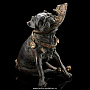 Бронзовая статуэтка "Собака Лилу с арбузом". Авторская работа., фотография 3. Интернет-магазин ЛАВКА ПОДАРКОВ
