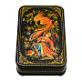 Шкатулка с художественной росписью "Жар-птица", фотография 5. Интернет-магазин ЛАВКА ПОДАРКОВ