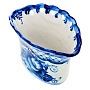 Салфетница "Ракушка". Гжель, фотография 4. Интернет-магазин ЛАВКА ПОДАРКОВ