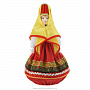 Фарфоровая кукла "Женщина в традиционном летнем костюме", фотография 1. Интернет-магазин ЛАВКА ПОДАРКОВ