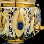 Набор чайный с самоваром "Лазуритовый" на 4 персоны. Златоуст, фотография 5. Интернет-магазин ЛАВКА ПОДАРКОВ