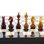 Шахматы-шашки с янтарными фигурами 37х37 см, фотография 5. Интернет-магазин ЛАВКА ПОДАРКОВ
