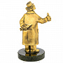 Бронзовая статуэтка "Доктор Айболит", фотография 3. Интернет-магазин ЛАВКА ПОДАРКОВ
