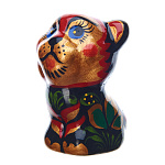 0057409  Хохлома Статуэтка ТИГР СИДУН 4*6см  цвета в ассортименте 