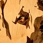 Деревянное настенное панно "Собака" 41 х 33,5 см, фотография 3. Интернет-магазин ЛАВКА ПОДАРКОВ