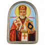 Икона "Николай Чудотворец" настольная 7 х 10 см, фотография 2. Интернет-магазин ЛАВКА ПОДАРКОВ