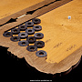 Нарды деревянные резные "Стандарт", фотография 7. Интернет-магазин ЛАВКА ПОДАРКОВ