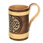  Береста КРУЖКА ПИВНАЯ ЦВЕТЫ