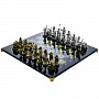 Шахматы с фигурами из бронзы "Пираты Карибского моря" 40х40 см, фотография 1. Интернет-магазин ЛАВКА ПОДАРКОВ