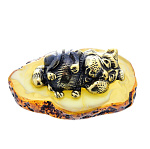 0045751/118 Сувенир Кот на коврике Сувенир (белый)