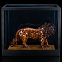 Скульптура из янтаря "Лев", фотография 9. Интернет-магазин ЛАВКА ПОДАРКОВ