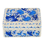 Шкатулка "Цветы". Хохлома