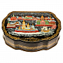 Шкатулка с художественной росписью "Санкт-Петербург", фотография 4. Интернет-магазин ЛАВКА ПОДАРКОВ