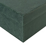 Подарочная упаковка из экокожи зеленая 30х30х10 см, фотография 3. Интернет-магазин ЛАВКА ПОДАРКОВ