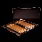  Бивень мамонта НАРДЫ Нат.дерево (венге) 