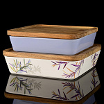 0058355/42.00025.00.1 ЛФЗ НАБОР д/запек. квадр./дер.кр.Стандартная"Розмарин"2пр.в уп.