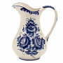 Кувшин "Аннушка". Гжель, фотография 4. Интернет-магазин ЛАВКА ПОДАРКОВ