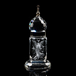 Лазерная графика. Храм "Ангел с птицами"