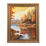 Картина янтарная "Безмятежность" 30х40 см