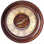 Часы настенные деревянные "Герб Москвы", фотография 2. Интернет-магазин ЛАВКА ПОДАРКОВ
