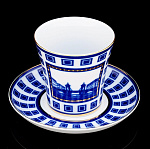 0052273/81.26321.00.1 ЛФЗ БОКАЛ+БЛЮД. Ленинградский 360ml "Старо-Калинкин мост"ТЛ1