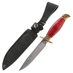 0072825 Оружие сувенирное Нож "РАЗВЕДЧИК" Х-12 литье без коробки, красн