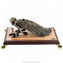 Бронзовая статуэтка "Змея в тени орла" , фотография 1. Интернет-магазин ЛАВКА ПОДАРКОВ