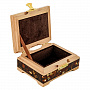 Шкатулка с янтарными вставками, фотография 3. Интернет-магазин ЛАВКА ПОДАРКОВ