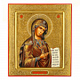 Икона на сусальном золоте "Божья Матерь Боголюбская" 27 х 31 см, фотография 4. Интернет-магазин ЛАВКА ПОДАРКОВ