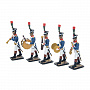 Оловянная миниатюра, набор солдатиков "Оркестр гренадеров", фотография 2. Интернет-магазин ЛАВКА ПОДАРКОВ