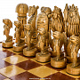 Эксклюзивные большие деревянные шахматы "Море" 100х100 см, фотография 2. Интернет-магазин ЛАВКА ПОДАРКОВ