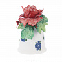 Наперсток фарфоровый "Цветы" с лепкой, фотография 4. Интернет-магазин ЛАВКА ПОДАРКОВ