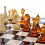 Шахматы с янтарными фигурами "Классические" 48х48 см, фотография 7. Интернет-магазин ЛАВКА ПОДАРКОВ