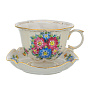 Чайная пара "Будничная". Гжель в цвете, фотография 2. Интернет-магазин ЛАВКА ПОДАРКОВ