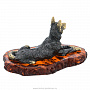 Статуэтка с янтарем "Собака Овчарка", фотография 4. Интернет-магазин ЛАВКА ПОДАРКОВ