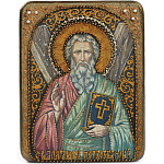 23613/21*29см Икона подарочная "Св. Андрей Первозванный" мор.дуб  в ПУ (RTI-638.m)