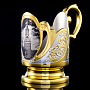 Чайный набор "Кремлевский" Златоуст, фотография 7. Интернет-магазин ЛАВКА ПОДАРКОВ
