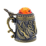 0047112/1727 Сувенир Наперсток Кружка Охотника Сувенир (коньячный)