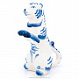Скульптура "Тигр сидящий" Гжель, фотография 1. Интернет-магазин ЛАВКА ПОДАРКОВ