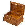 Шкатулка деревянная с замком и секретом, фотография 3. Интернет-магазин ЛАВКА ПОДАРКОВ