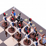 Шахматы с оловянными фигурами "Аустерлиц" 48х48 см, фотография 9. Интернет-магазин ЛАВКА ПОДАРКОВ