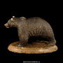 Скульптура из натурального камня "Медведь", фотография 3. Интернет-магазин ЛАВКА ПОДАРКОВ