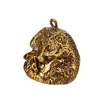 24929 Бронза КОЛОКОЛЬЧИК "Ежик" 3,2*3,3см