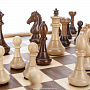 Шахматный ларец с деревянными фигурами 33х33 см, фотография 8. Интернет-магазин ЛАВКА ПОДАРКОВ