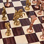 Шахматы с металлическими фигурами "Римляне" 37х37 см, фотография 8. Интернет-магазин ЛАВКА ПОДАРКОВ
