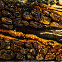 Картина янтарная "Горная река" 60х40 см, фотография 5. Интернет-магазин ЛАВКА ПОДАРКОВ