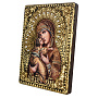 Икона "Владимирская Божья Матерь" 19х14 см, фотография 2. Интернет-магазин ЛАВКА ПОДАРКОВ