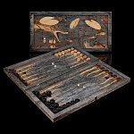 0059194/30*60см Кар.береза НАРДЫ "ЩУКА" 600*300*60 вес 3,5кг