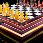 Шахматы в ларце с янтарными фигурами "Янтарный Кенигсберг", фотография 5. Интернет-магазин ЛАВКА ПОДАРКОВ
